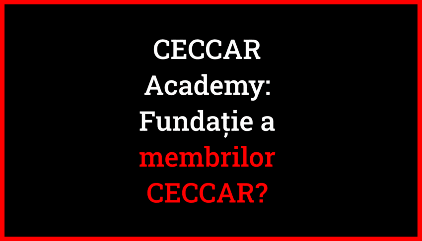 CECCAR Academy Fundație a membrilor CECCAR