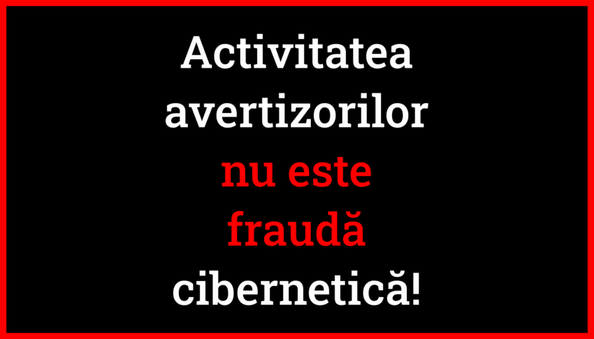 Avertizorii de integritate din CECCAR protestează împotriva acuzațiilor de fraudă cibernetică