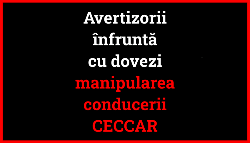 Avertizorii de integritate prezintă dovezi împotriva manipulării conducerii CECCAR, punând în lumină abuzurile din profesia contabilă
