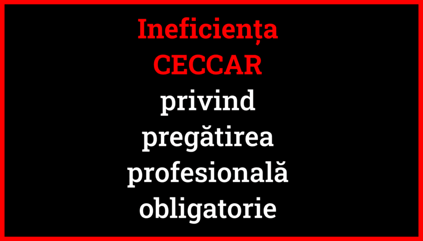 Membrii CECCAR sub presiune pentru a se înscrie la cursuri obligatorii, fără a conta tema sau lectorul